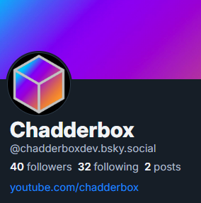 Chadderbox tweet media
