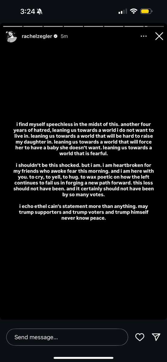 <a href="/rachelzegler/">rachel zegler (she/her/hers)</a> Not spending any money on this due to this: