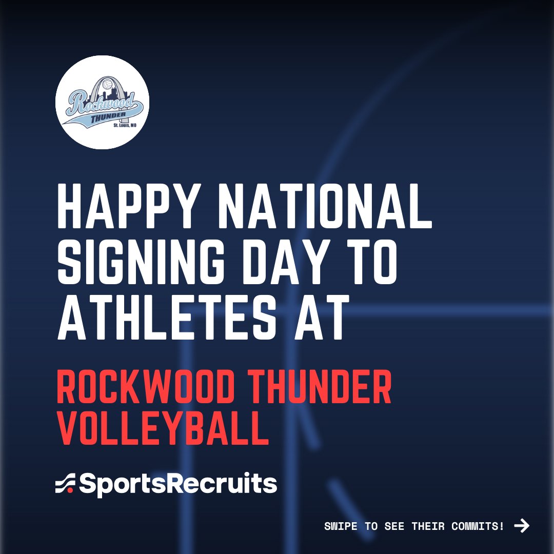 Sports_Recruits's tweet image. Congrats to athletes at Rockwood Thunder Volleyball Club on their commitments! 🏆
Check out the student-athletes and colleges that found their best fit! We are excited to see you begin the next chapter!
#srcommit #SigningDay #sports_recruits #commit #signingday2024