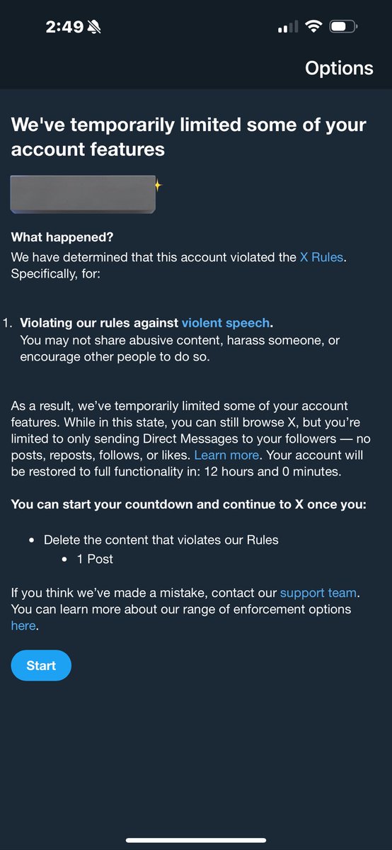 cobrabubbles29's tweet photo. Fuck you #eloniamusk 

You let people on here threaten to kill and sexually assault people but I said “punch” and you throw a fit. Go suck a dick https://t.co/leGVCZnJCk