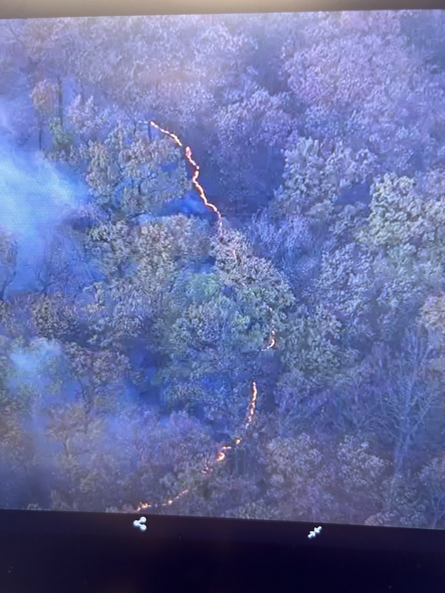 Just another day with a brush fire 🔥 in  NYC.  This time at the northern tip of Manhattan.  Smoke blowing across the Bronx and into Queens.