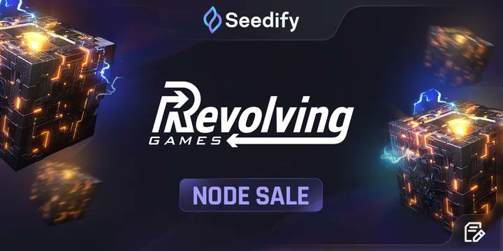 sandro_web3's tweet photo. 🚨 I invested over $100,000+ in @Revolving_Games and I'll explain to you why I'm so BULLISH!

Note: 

The Revolving Games Open Node Sale starts today (14th November) at 1PM UTC and it's the last chance to invest in the RCADE Ecosystem with a discount before TGE!

I have summarized the most important details for you and will explain why Im going to buy MORE Nodes! 👇

A Thread 1/9 🧵