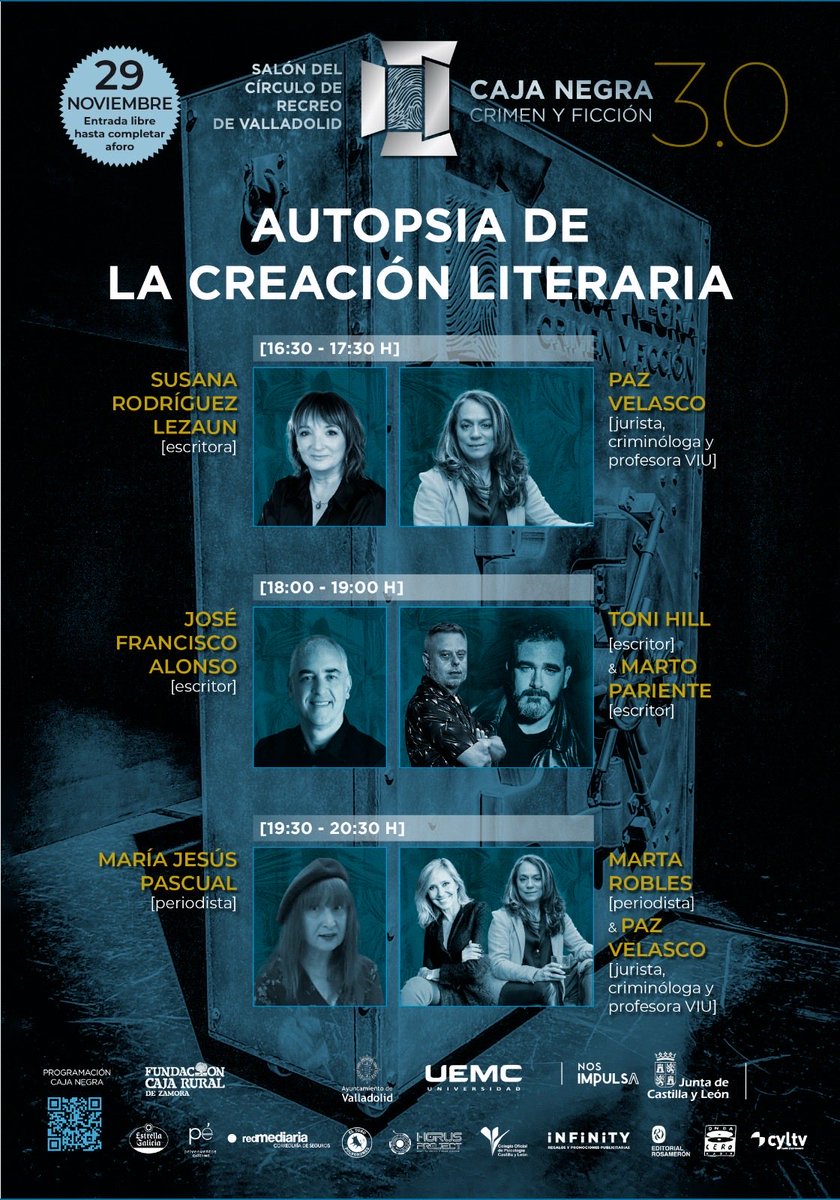 MJ_Pascual's tweet photo. ¡Ya queda menos para ⁦@lacajanegracyf⁩ ! Un cartel de lujo https://t.co/4bGRutZCdV