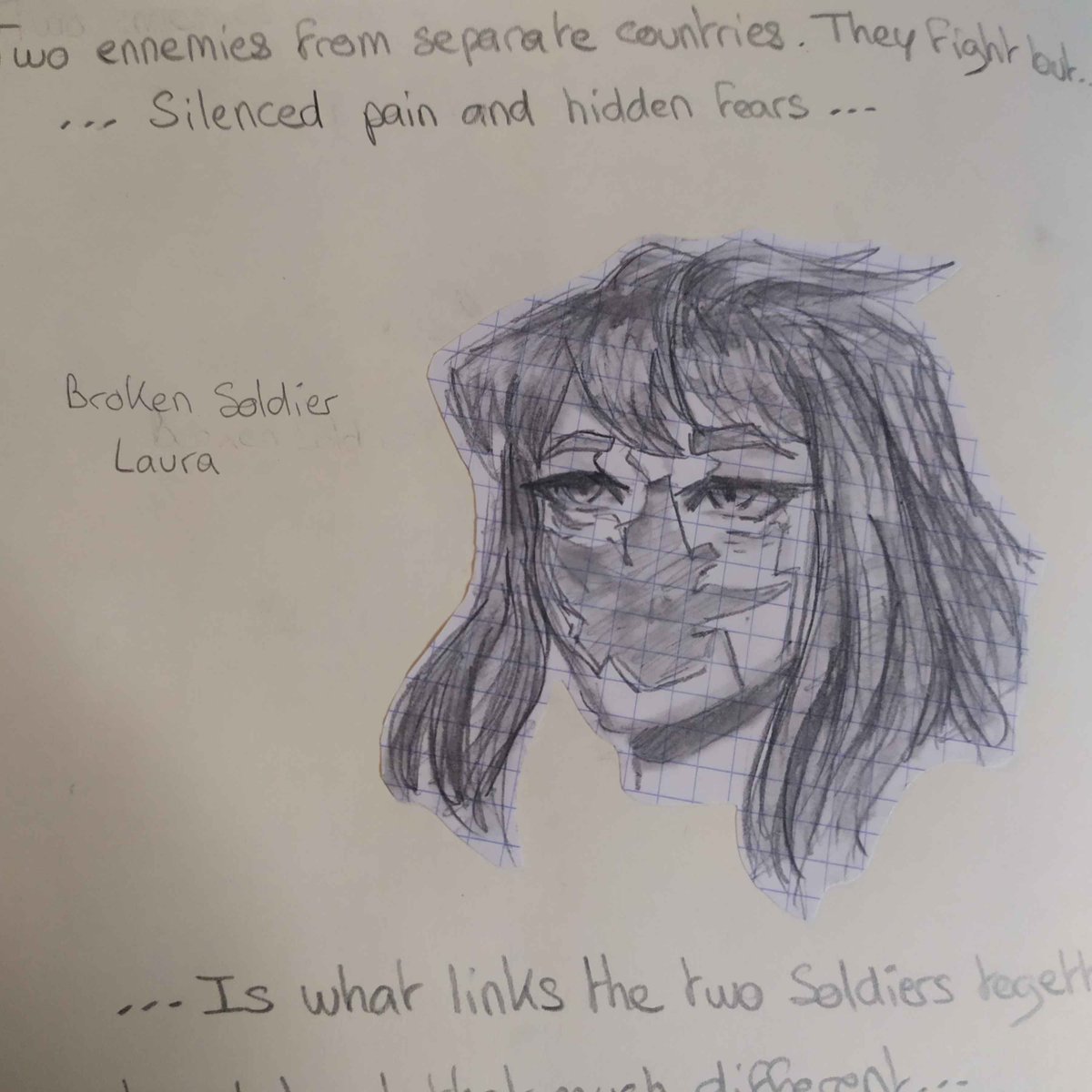 Ad1namai's tweet photo. Drawings I did in class (∩^o^)⊃━☆  

I was bored so I browsed Pinterest until I saw references and wanted to draw them with my OCs

More posts coming later because I've drawn lots of shit today lol 💜

#sketches #fallenangel #brokendoll #myocs https://t.co/Sw20P65fbe