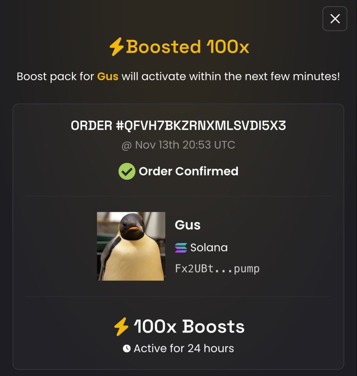 I will bull post our traveler until he reach Valhalla 

$gus the traveler penguin

✍️🥃