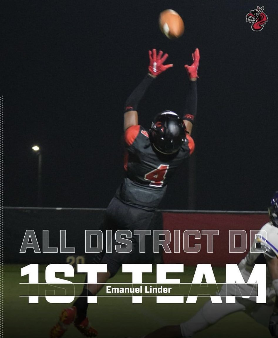 Blessed to be named a First Team All Dogwood District DB in my first Varsity Season.
#AGTG #Sophmoreszn