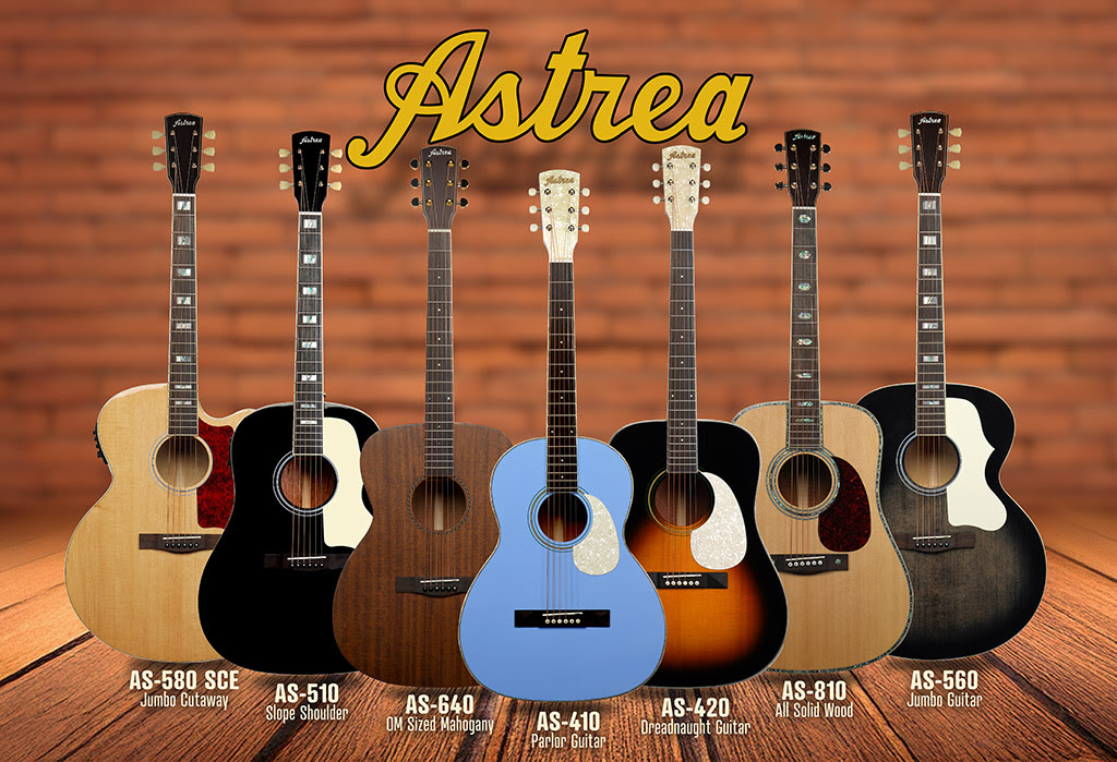 Introducing Astrea Acoustic Guitars!

These are PREMIUM Solid Top acoustic guitars with vintage specs. Upgraded woods - Solid Canadian Sitka Spruce and Western Red Cedar, Upgraded tuners, Upgraded appointments. guitarfetish.com/Astrea-Vintage…