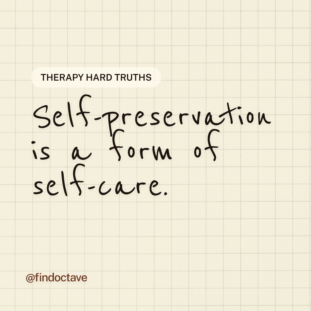 📢 Say it louder for the people in the back 

#SelfCare #OctaveTherapy
