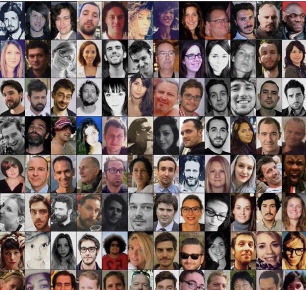 À la mémoire des victimes des attentats du #13Novembre2015. 
Nous leur devons lucidité et détermination face au terrorisme islamiste. Nous leur devons aussi de rester unis, pour ne pas donner au terrorisme l’effet recherché de fragmentation et d’affaiblissement de notre société.