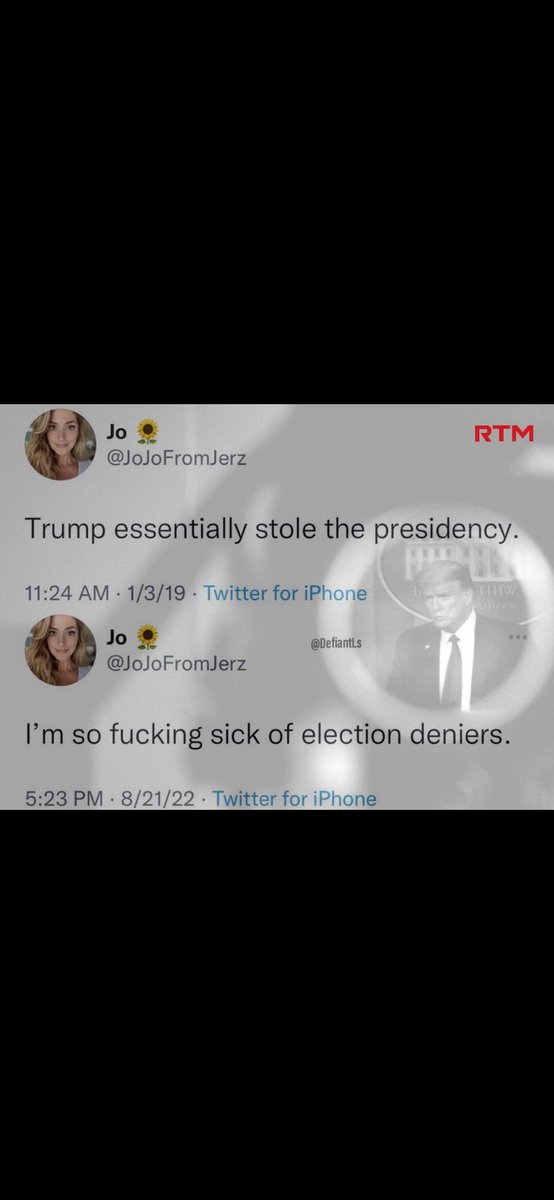 Terry22553638's tweet photo. @JoJoFromJerz Moron https://t.co/1mMNlSWbes