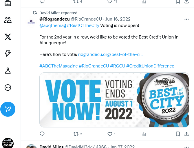 creditscoring's tweet image. @Support Here's that repost by Miles and a screenshot of X's silly nonsense. #1512c #WeGoWayBack #hilarious #pathetic #falseinformation #NM #squigglyredline #redline #X #Twitter #TwitterX @X @Twitter