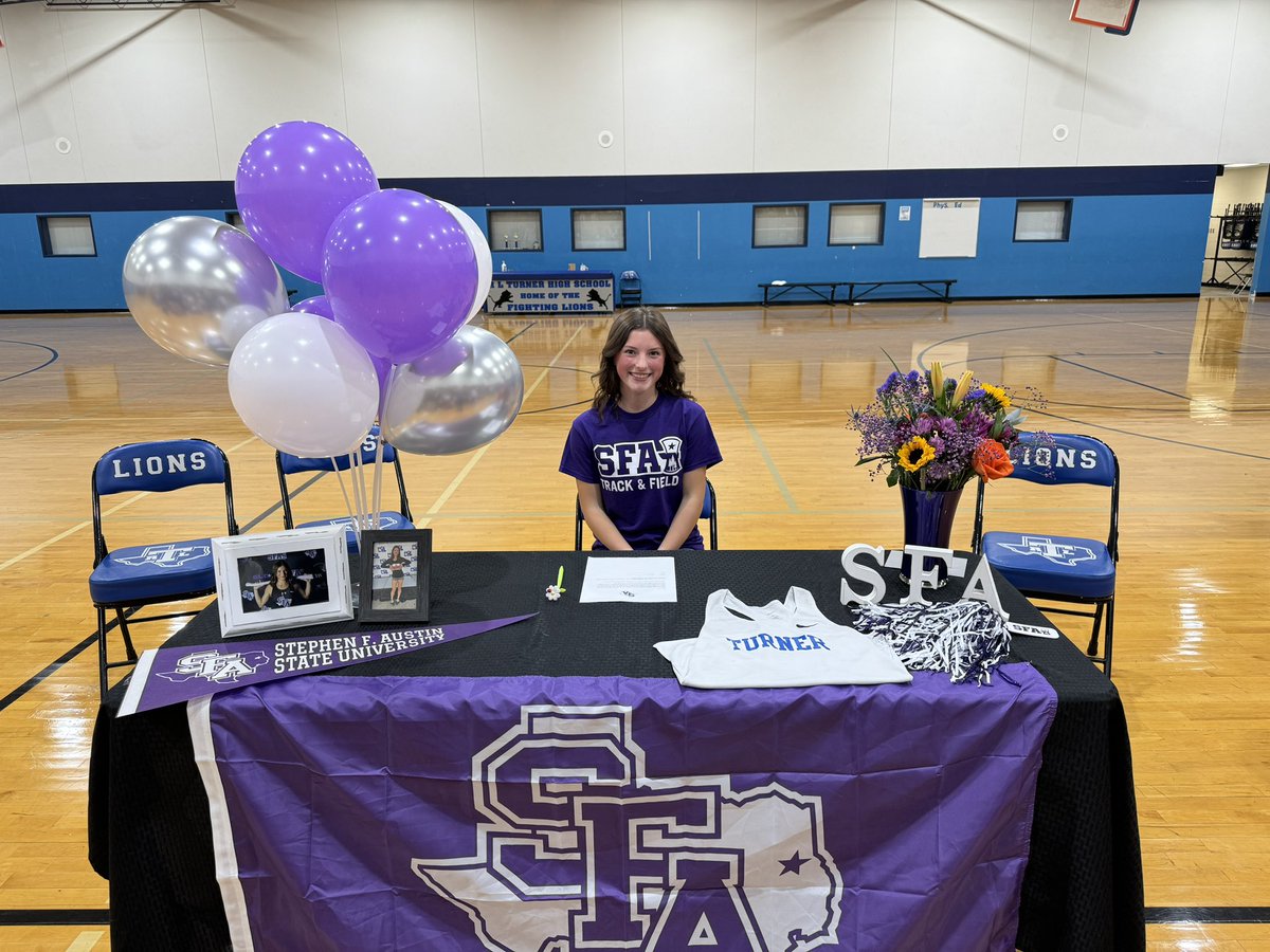Renee Putter (@putterrenee) on Twitter photo Congratulations to two RL Turner Athletes on National Signing day! Addison Clark - Girls Soccer - University of Southern Indiana
Leila Farda - Track and Field - Stephen F. Austin State University, <a href="/CFBISD/">Carrollton-Farmers Branch ISD</a> is so proud of you! Congratulations to two RL Turner Athletes on National Signing day! Addison Clark - Girls Soccer - University of Southern Indiana
Leila Farda - Track and Field - Stephen F. Austin State University, <a href="/CFBISD/">Carrollton-Farmers Branch ISD</a> is so proud of you!