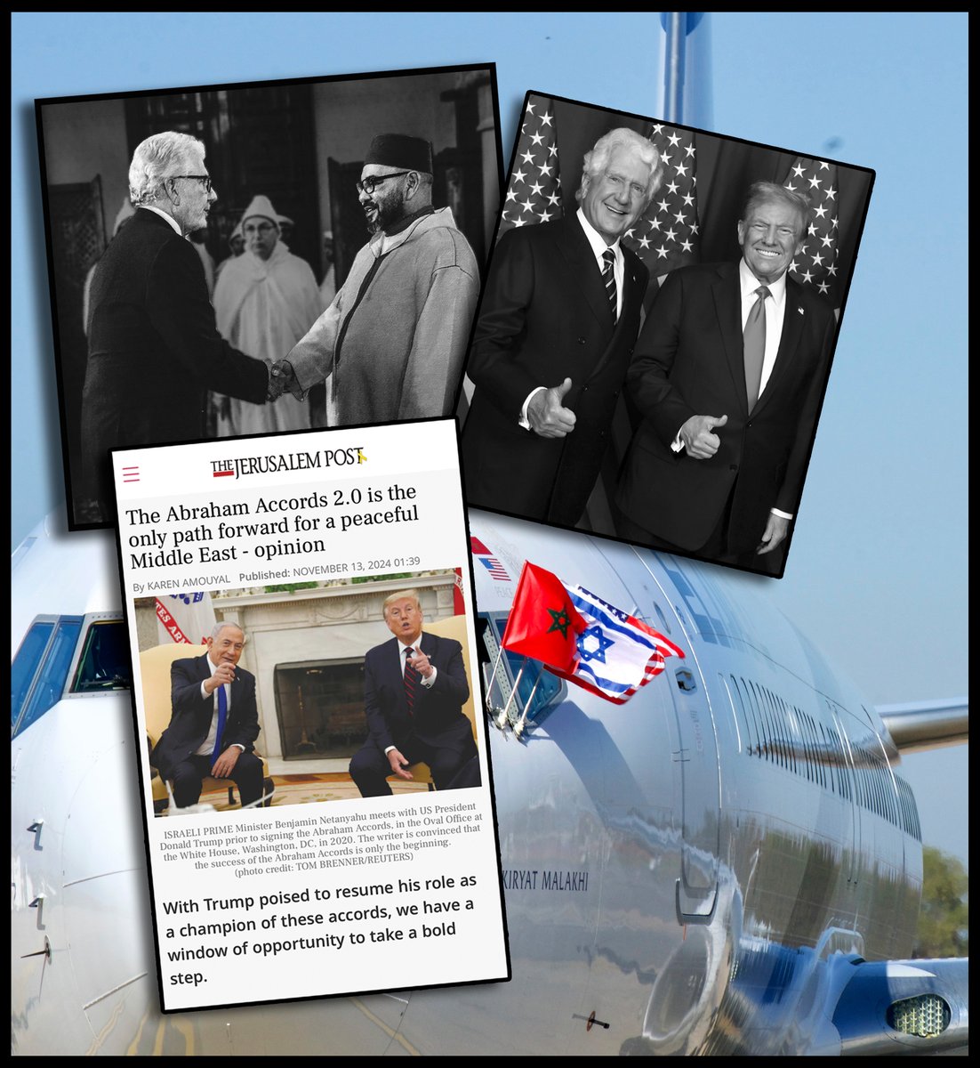 David T. Fischer (@davidtfischer) on Twitter photo With Donald Trump returning to the White House, The Abraham Accords 2.0 is THE PATH forward for a Middle East that can be united, secure, and working together to prosper through peace and cooperation. <a href="/Peace_Accords/">Abraham Accords Peace Institute</a> #AbrahamAccords With Donald Trump returning to the White House, The Abraham Accords 2.0 is THE PATH forward for a Middle East that can be united, secure, and working together to prosper through peace and cooperation. <a href="/Peace_Accords/">Abraham Accords Peace Institute</a> #AbrahamAccords