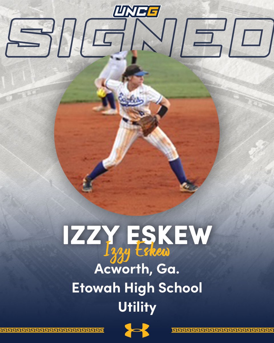 UNCG Softball (@uncgsoftball) on Twitter photo We would like to welcome Izzy Eskew from Acworth, Georgia to the 🔵& 🟡‼️ #letsgoG 🥎 We would like to welcome Izzy Eskew from Acworth, Georgia to the 🔵& 🟡‼️ #letsgoG 🥎