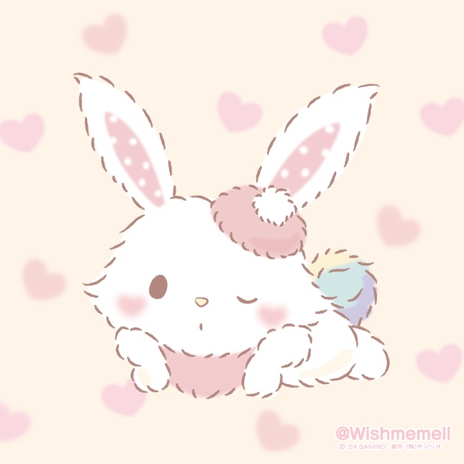「ふわふわ もこもこ したい季節 」|メル Wish me mellのイラスト