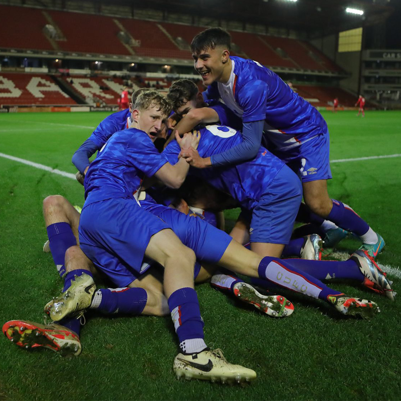 officialcufc's tweet photo. 🗞️ United's U18's progressed to the third round of the FA Youth Cup thanks to a goal from substitute Lewis Lambert at Oakwell. 

Read our match report. ⤵️