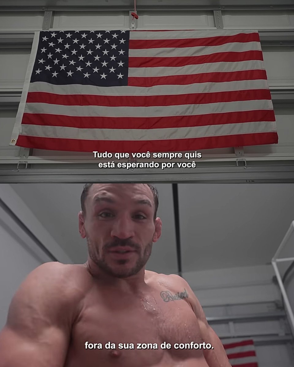 UFCBJJBrasil's tweet photo. Michael Chandler mostra sua rotina e fala sobre encarar o desconforto para alcançar sua melhor versão.

🍿 Não perca os detalhes de bastidores do UFC, assista agora o #UFC309: Embedded.

🔗 Episódio completo no UFC Fight Pass: https://t.co/CW7EutzqM9.

#ufcembedded #ufcfightpass https://t.co/5gLAcadLrI