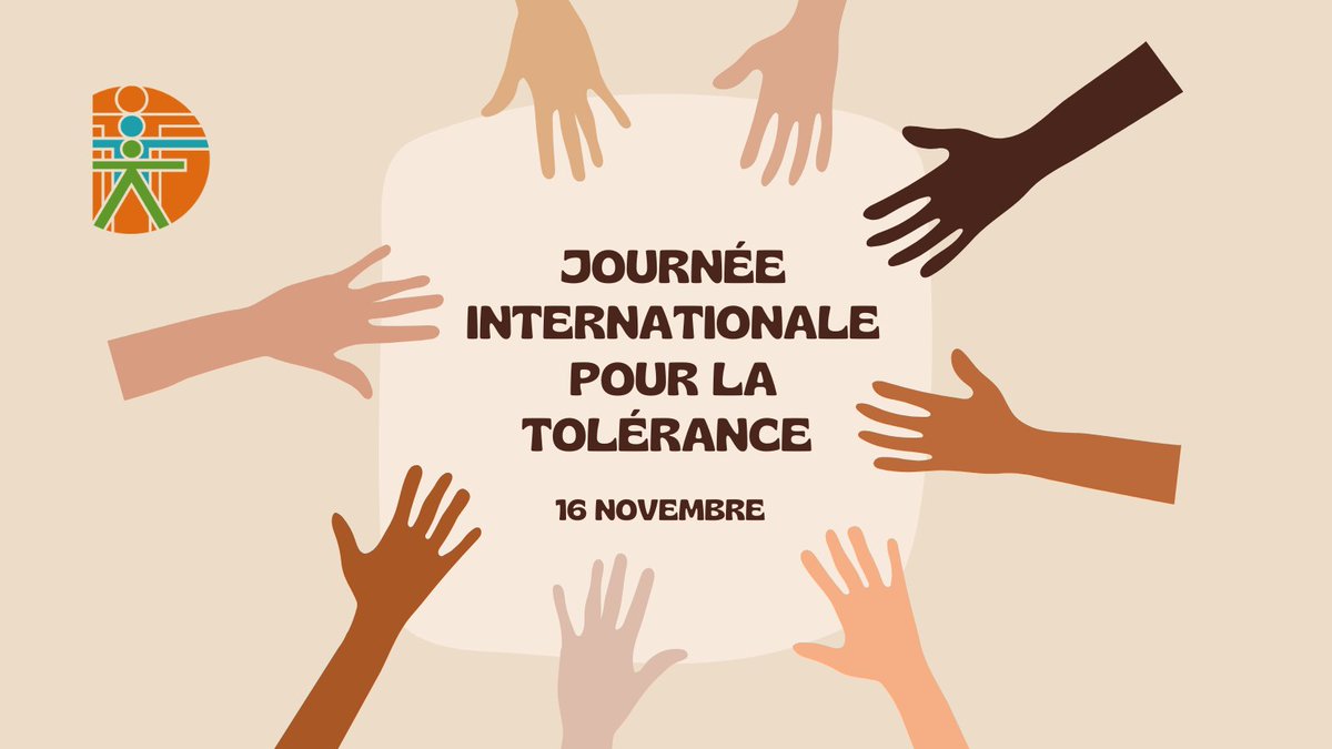 🌍À l’occasion de la #JournéeDeLaTolérance, rappelons que la tolérance est un levier puissant pour prévenir la violence et renforcer la #cohésion sociale.

🕊️ Nous devons continuer de bâtir un monde où chacun peut vivre dans la dignité !