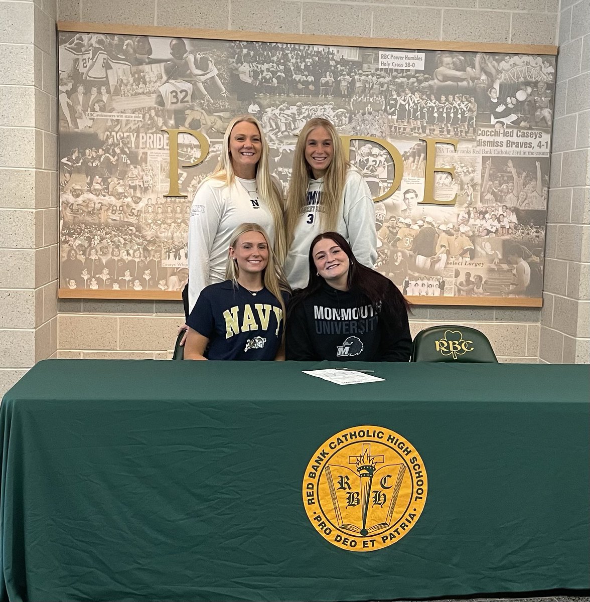 These two have been playing together since 6th grade. Love both of their decisions.  ❤️ <a href="/kanz43/">Candice Carman</a> <a href="/TessaCarman3/">Tessa Carman</a> <a href="/ChristinaLiggio/">Christina Liggio</a>