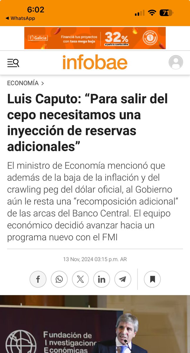 Si necesitas deuda para abrir el CEPO es porque apreciaste el peso en forma artificial y sabes que se te vendría una manada de pesos contra el tipo de cambio. Si te endeudas es para subsidiarle a tus amigos la salida a dólar barato y que todos lo paguen con + impuestos a futuro.