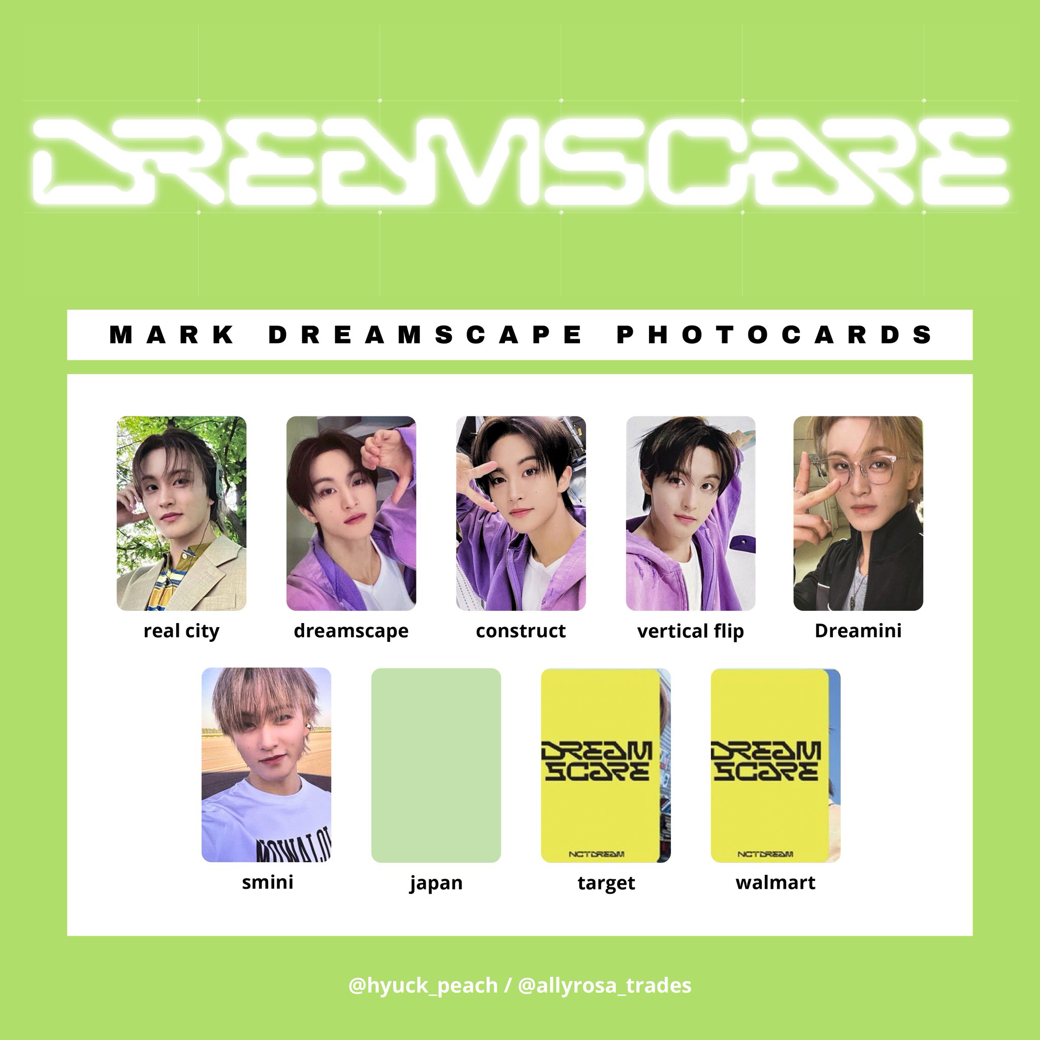 NCT DREAM signatures
