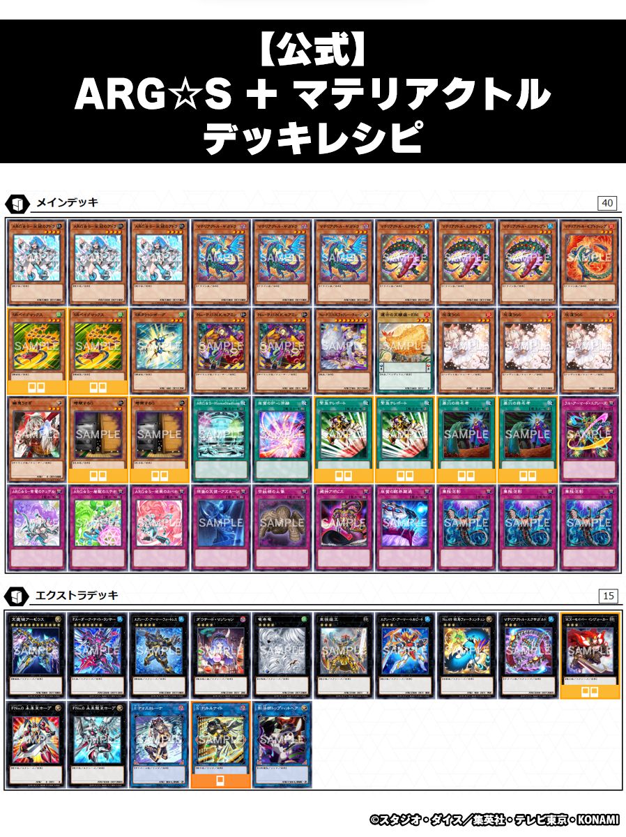 遊戯王【マテリアクトル】デッキ - 遊戯王OCG デュエルモンスターズ 遊戯王【マテリアクトル】デッキ - 遊戯王OCG デュエルモンスターズ