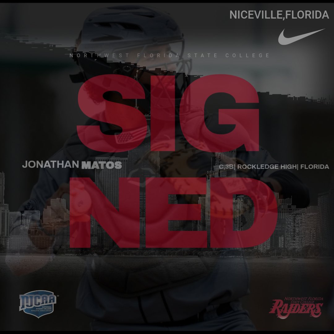 SIGNED✝️🔐 <a href="/NikoBuentello/">Niko Buentello</a> <a href="/NWFRaiders_BSB/">NWF Baseball</a> <a href="/nwfstatecollege/">Northwest Florida State College</a> <a href="/CoachPowell23/">Brad Powell</a>