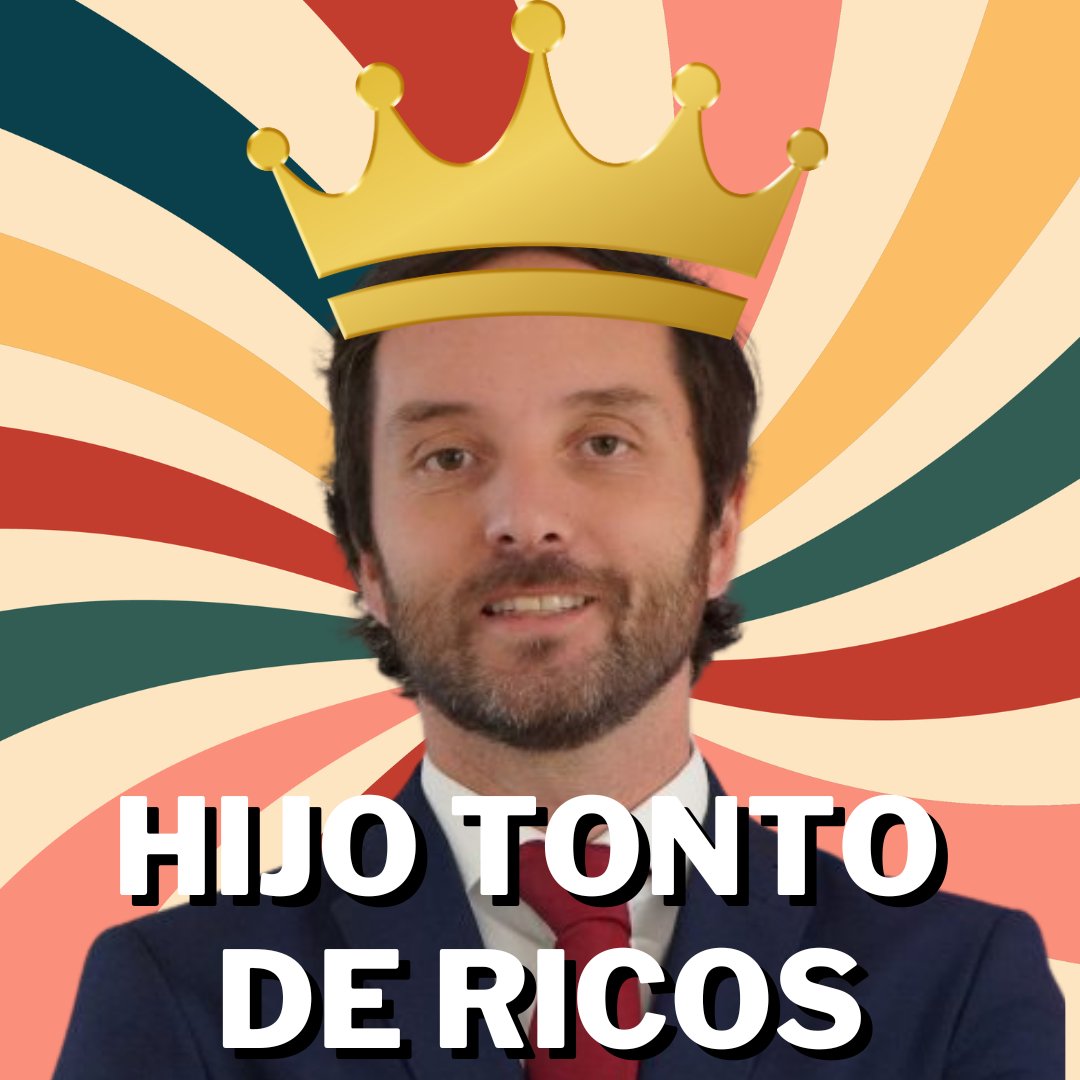 🔴 PREMIO "HIJO TONTO DE RICO" 2024. Haga like ♥️ si su voto va a Gonzalo Winter o haga retweet 🔄 si su voto va a Rodrigo Rettig.