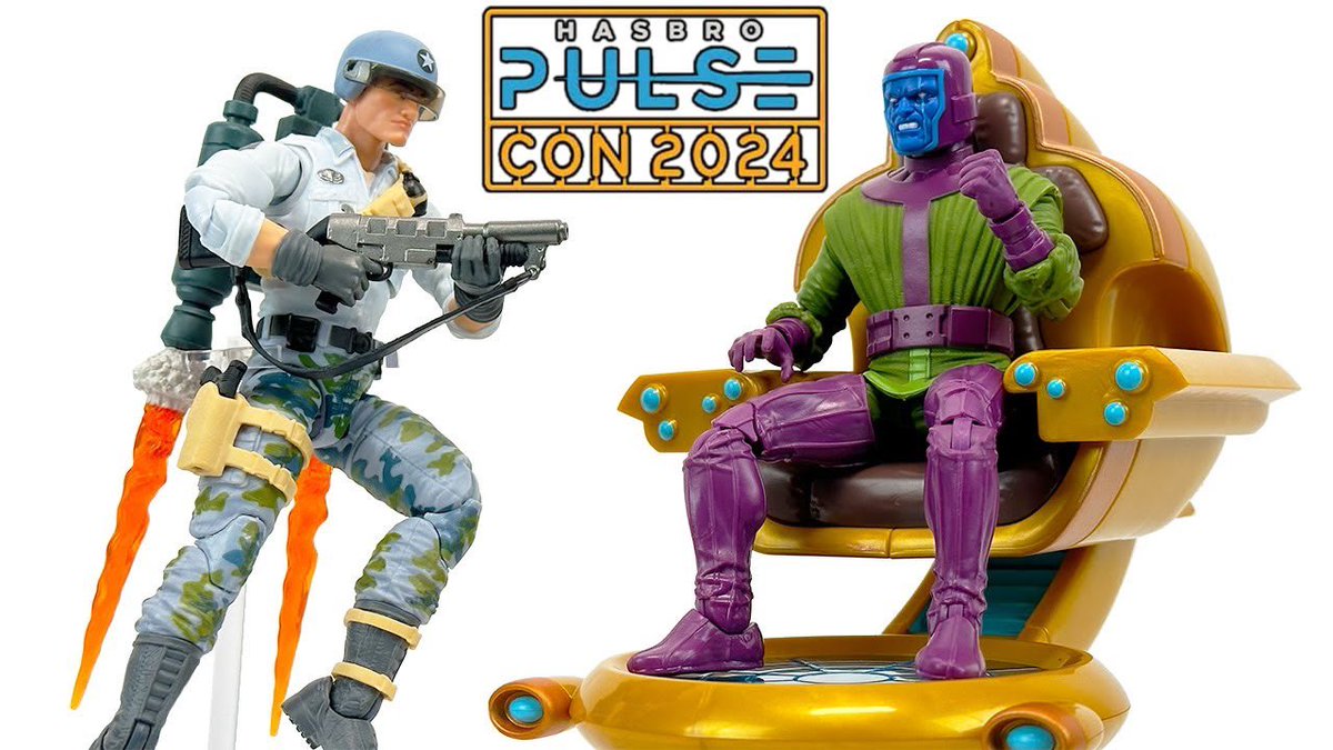 AwesomeNerdShow's tweet image. Hasbro Pulse Con 2024 Exclusive Kang the Conqueror &amp;amp; Starduster action figure review!

@Hasbro @Marvel @GIJoeOfficial #Hasbro #PulseCon #MarvelLegends #KangTheConqueror #GIJoe #ClassifiedSeries #Starduster #actionfigures #toyreview

-&amp;gt; youtu.be/5beyARdXg_s?si…