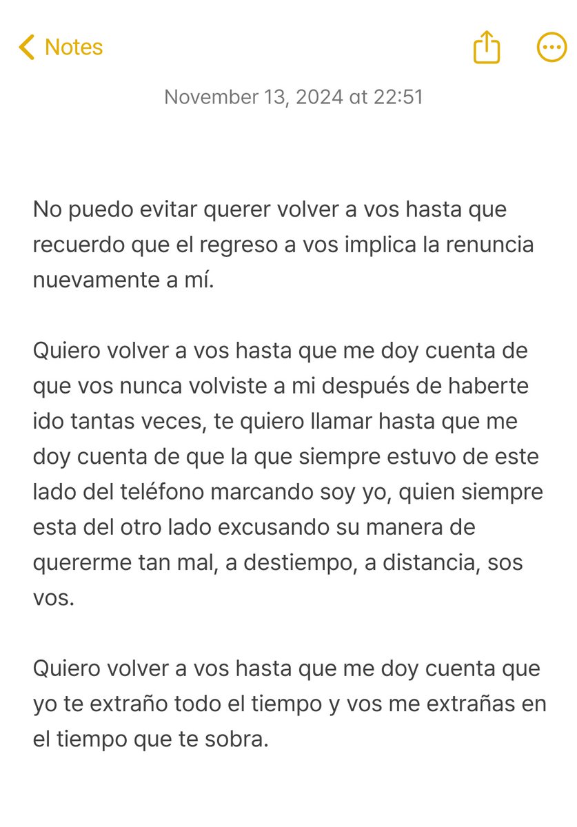 pazcitajulieta_'s tweet photo. "Quiero que vuelvas pero no quiero tener que irme" https://t.co/VGttHFtApg