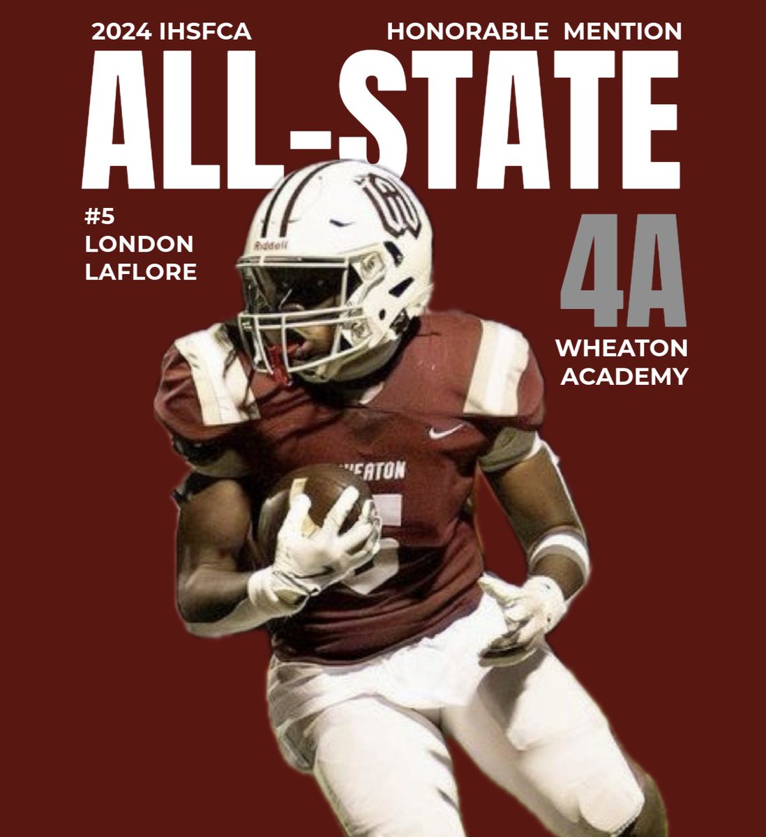 WHEATON ACADEMY FOOTBALL (@wawarriorfb) on Twitter photo Congratulations to <a href="/leflorelondon5/">london leflore</a> for being named to the 2024 <a href="/IHSFCA1/">IHSFCA</a> 4A All-State Honorable Mention Team!
<a href="/WA_Warriors/">WA Athletics</a> #FightOn Congratulations to <a href="/leflorelondon5/">london leflore</a> for being named to the 2024 <a href="/IHSFCA1/">IHSFCA</a> 4A All-State Honorable Mention Team!
<a href="/WA_Warriors/">WA Athletics</a> #FightOn
