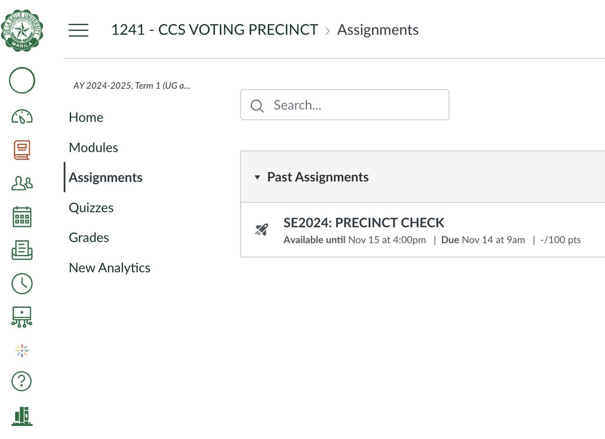 TheLaSallian's tweet photo. JUST IN: DLSU Comelec releases voting precinct checks for Lasallians on AnimoSpace to confirm if they are registered in their college's precinct ahead of the Special Elections 2024. Ballots will be open from November 16 to 19. #TLSSE2024 https://t.co/HCgcjX1GBg