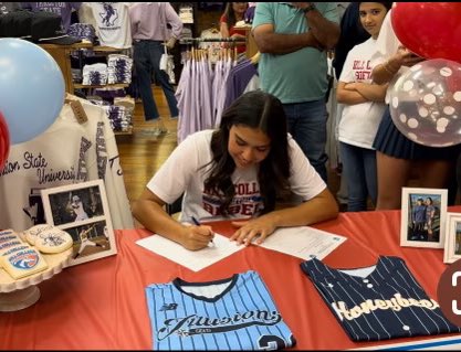 SvilleSb's tweet photo. Our own Presley Gaitan has signed her Letter of Intent to play at Hill College. Excited for her and what is to come. 
Congratulations Presley! https://t.co/OE372gRHwW