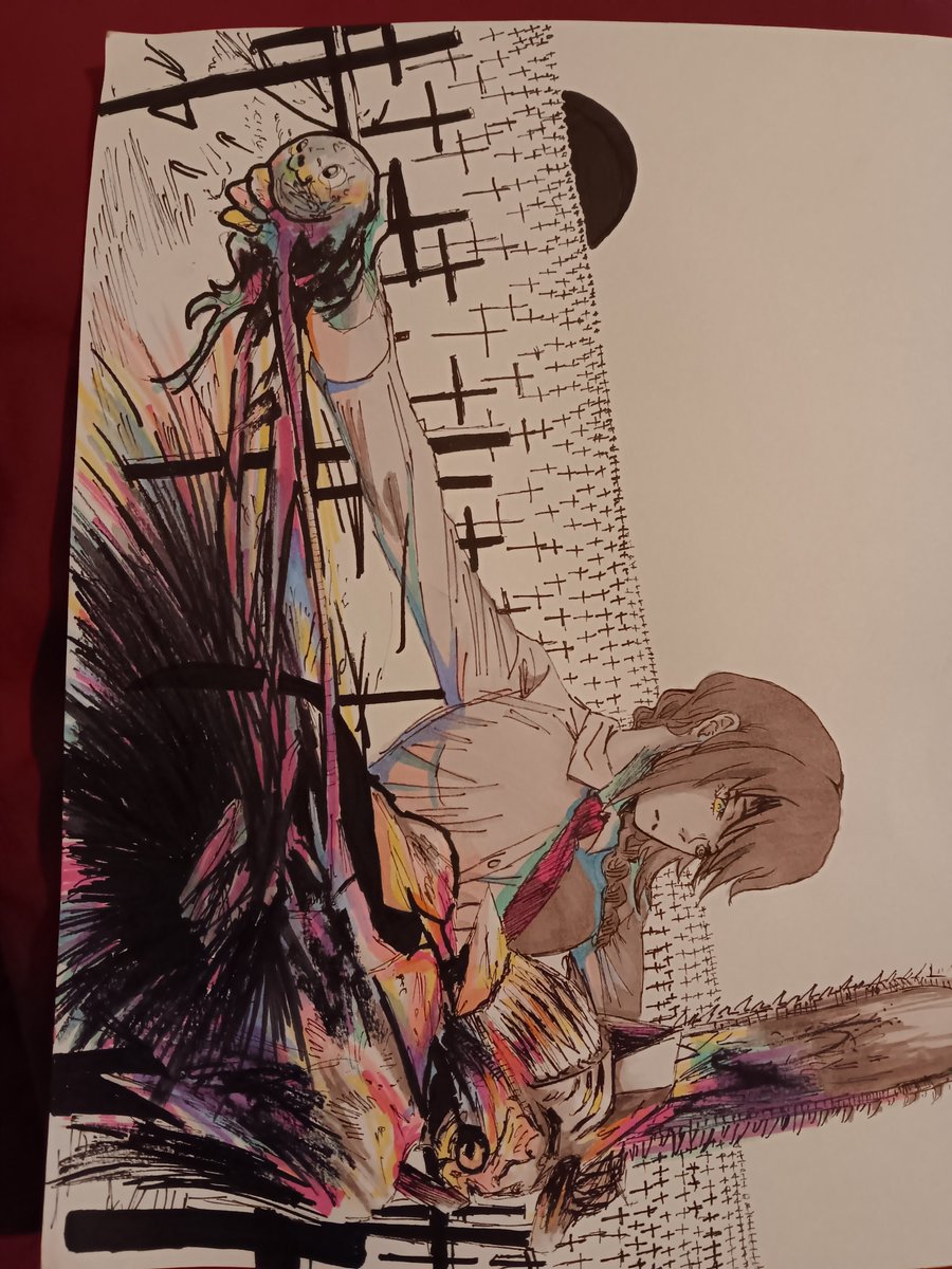 FreakDrawz's tweet photo. @FNSpiderGwen A picture of my drawing https://t.co/KswiHggNIF