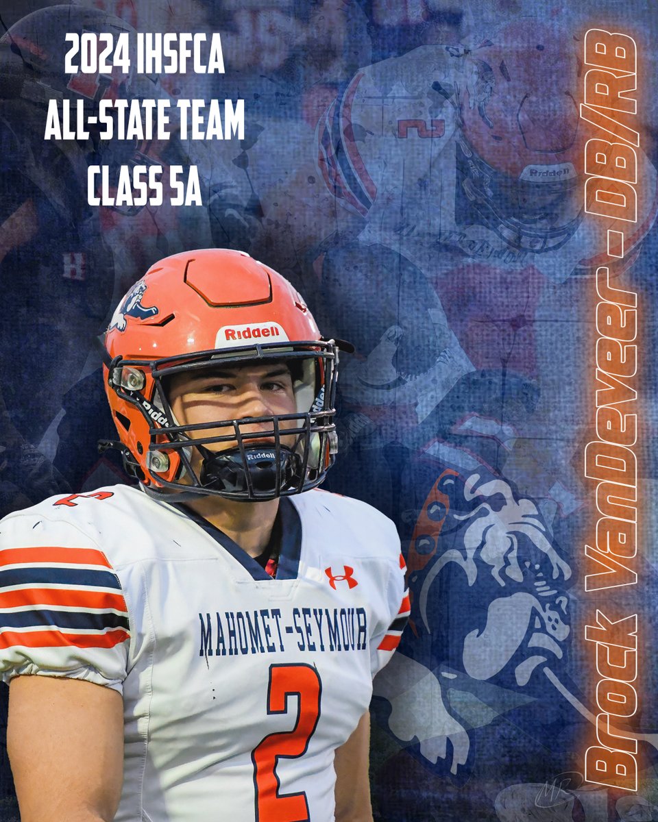 Congratulations, <a href="/BrockVanDeveer7/">Brock VanDeveer</a>!

Brock becomes the fourth All-State player in a row for <a href="/MSBulldogFTBL/">M-S Bulldog Football</a> and 15th overall in school history.