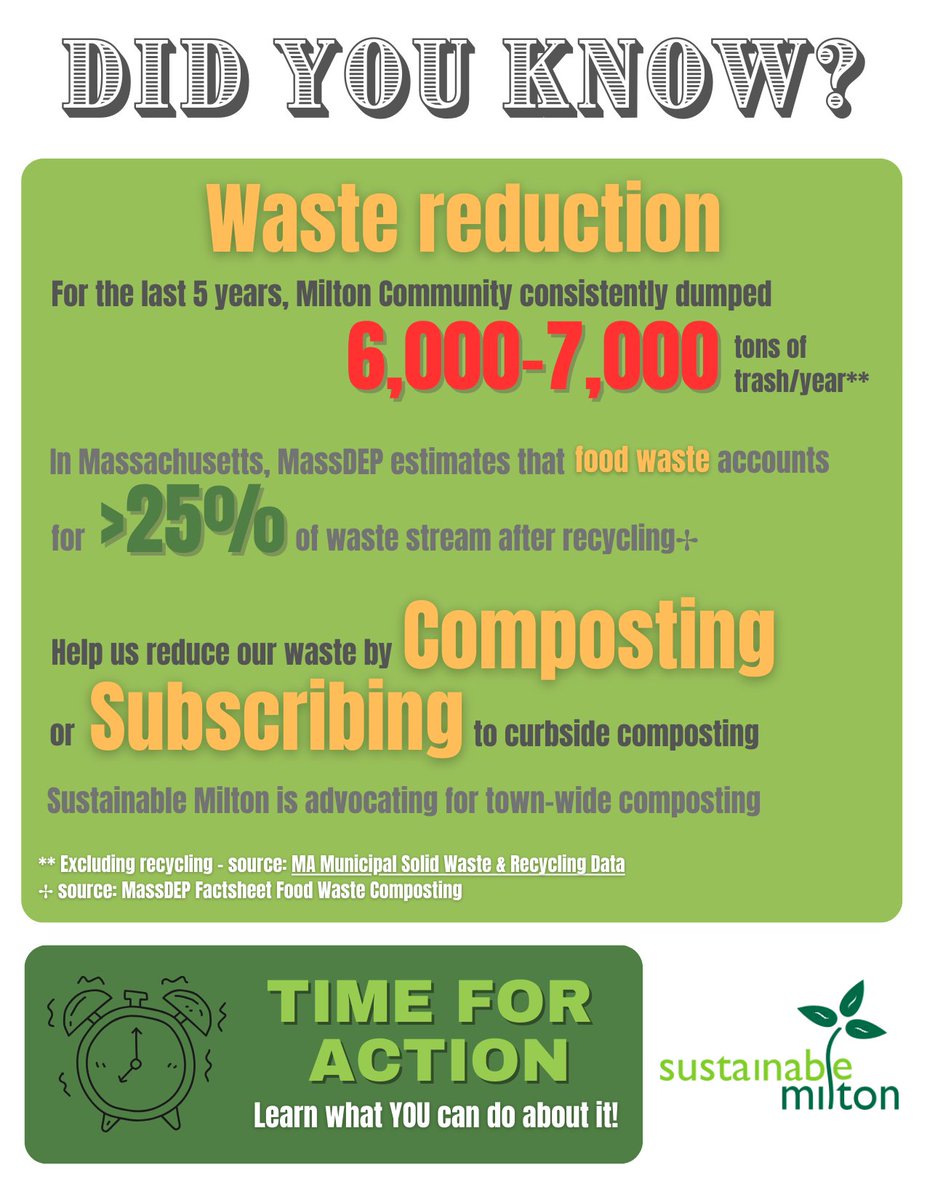 Take Action! 💚🌎
#WasteReduction #Compost #Composting
action.sustainablemilton.org/actions/compos…