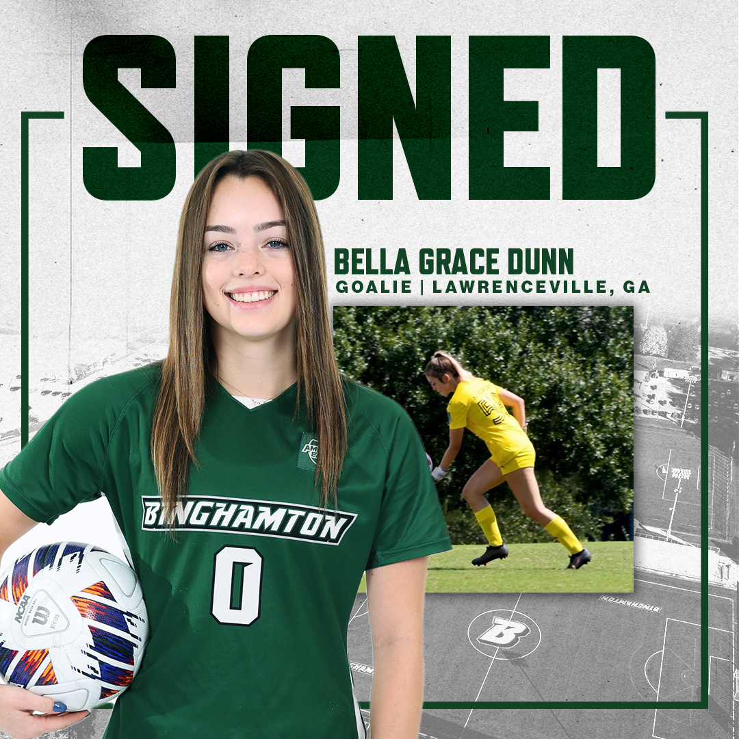BinghamtonWSOC's tweet photo. Welcome to the Binghamton Family Bella Grace!! #ONEBinghamton #signed https://t.co/EanpWDqrth