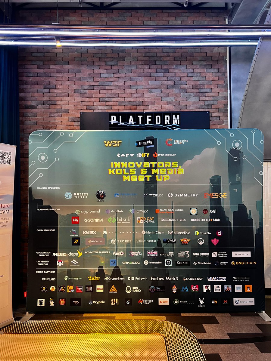 kolx31's tweet photo. Packed with networking moments and insights from top voices like @DelioPaul and @natxwang! Huge thanks to Blockly Thailand for bringing us together. #FutureOfWeb3 #THBW2024 https://t.co/7pqVanGEyM