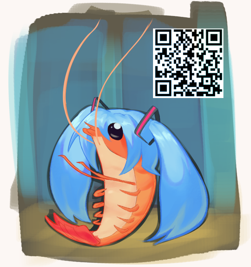 c_redscarf's tweet photo. shrimp miku ! https://t.co/KOJatymJWp