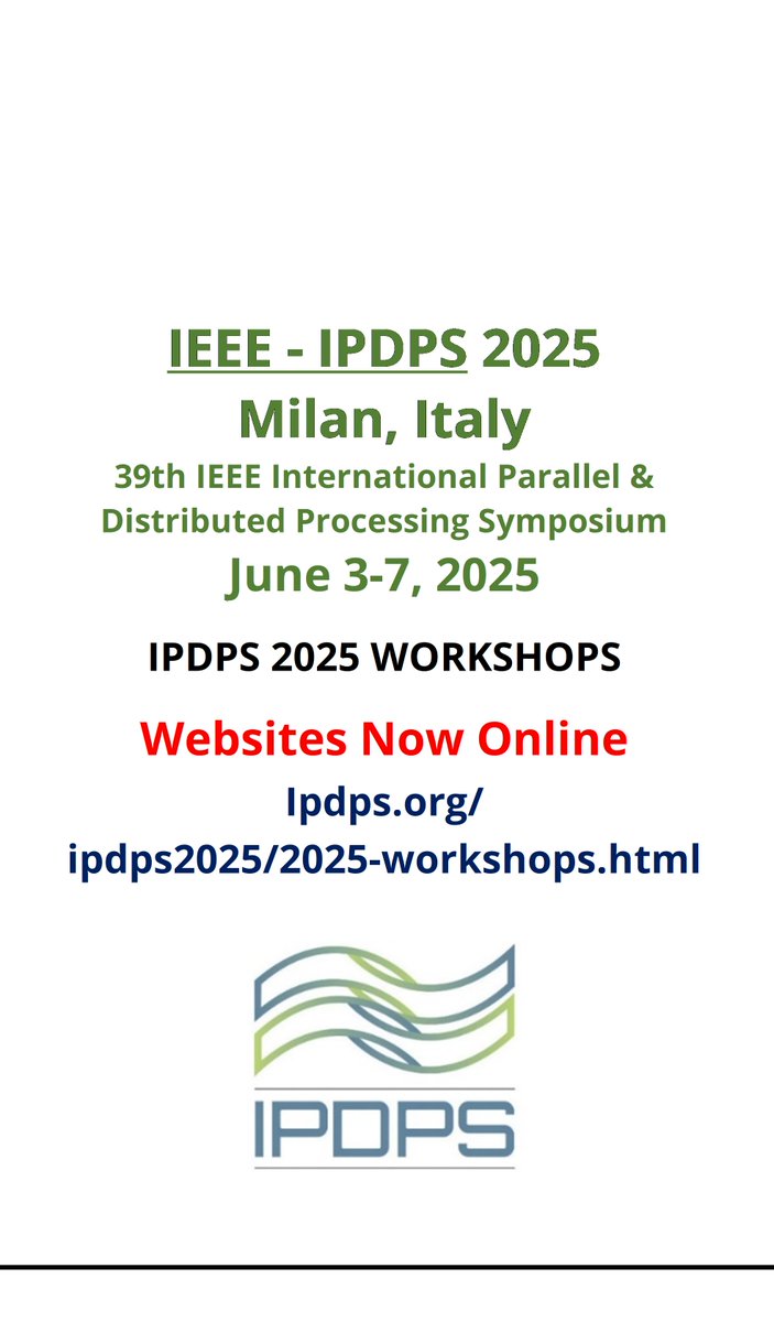 IPDPS (@ipdps) on Twitter photo 