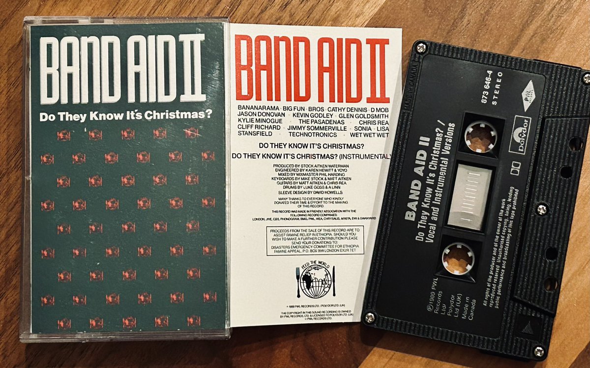 8oslady's tweet photo. Still have my cassette copy ๐#justiceforbandaidII ๐ https://t.co/9mKtl9JR11