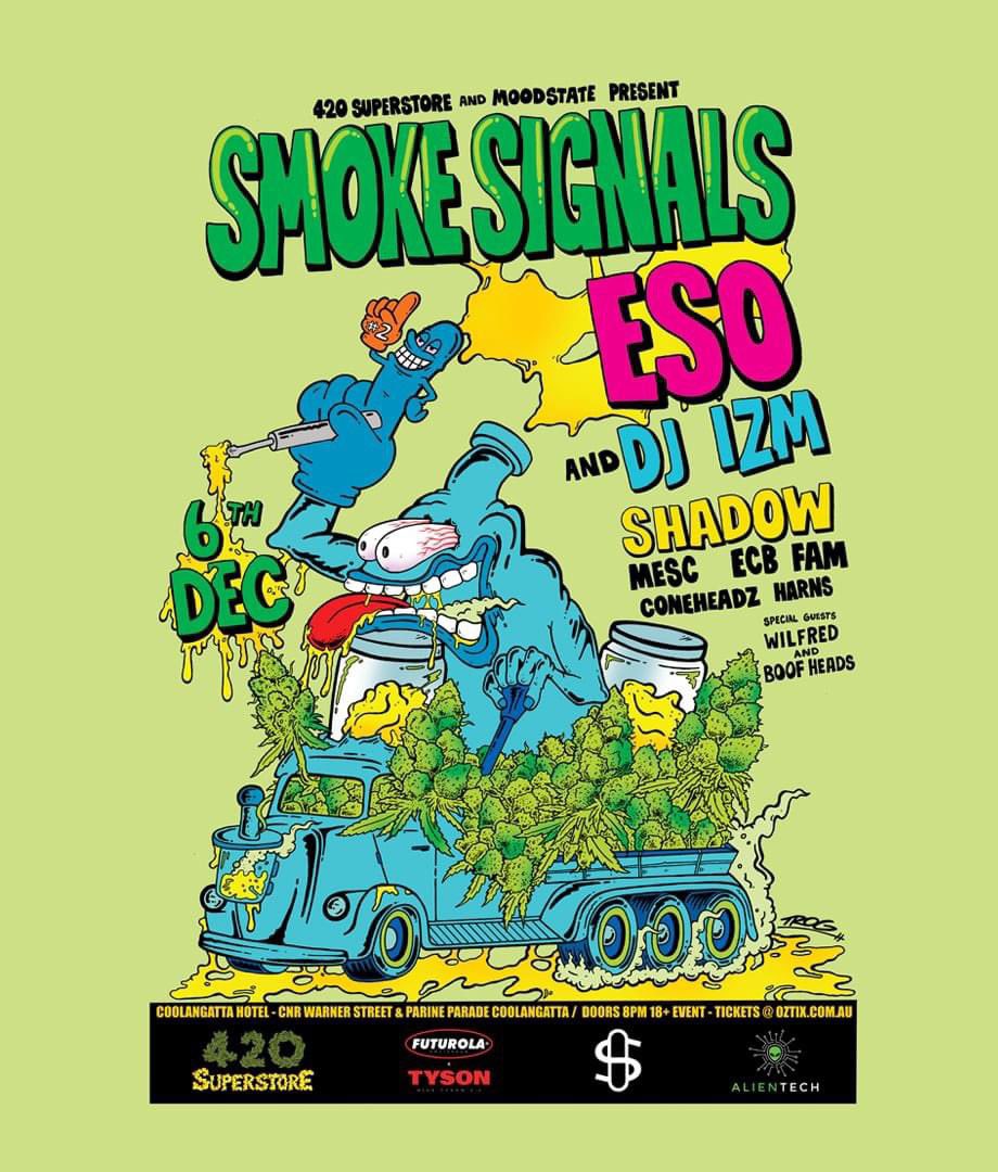 FapMad's tweet image. GOLD COAST! ConeHeadZ join this killer lineup for SMOKE SIGNALS on Dec 6th 🍦

#coneheadz #smokesignals #goldcoast #420community