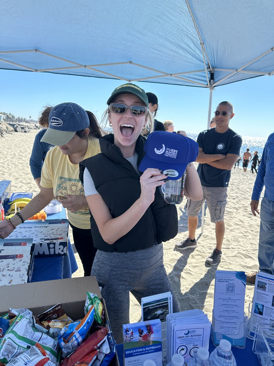 HubbsResearch's tweet photo. Grateful for the fantastic turnout at our NetWalk and tour of the HSWRI Hatchery! Thanks to #High Five Coaching for guiding us & #Jersey Mike’s of Carlsbad for generously donating sandwiches. Your support means the world! #HSWRI #NetWalk #CommunityBuilding #ThankYou https://t.co/0fIytpCEND