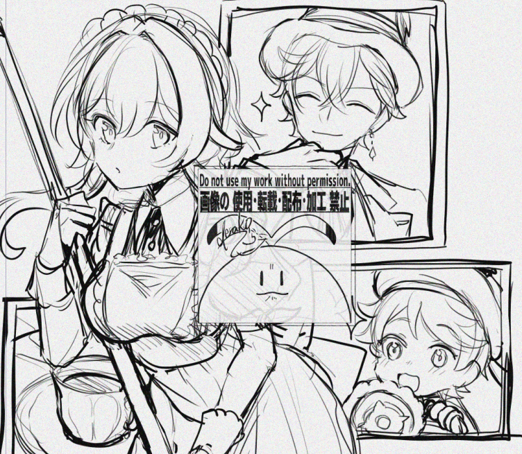 こういうの描いてるときがいっちゃん楽しいんだから 