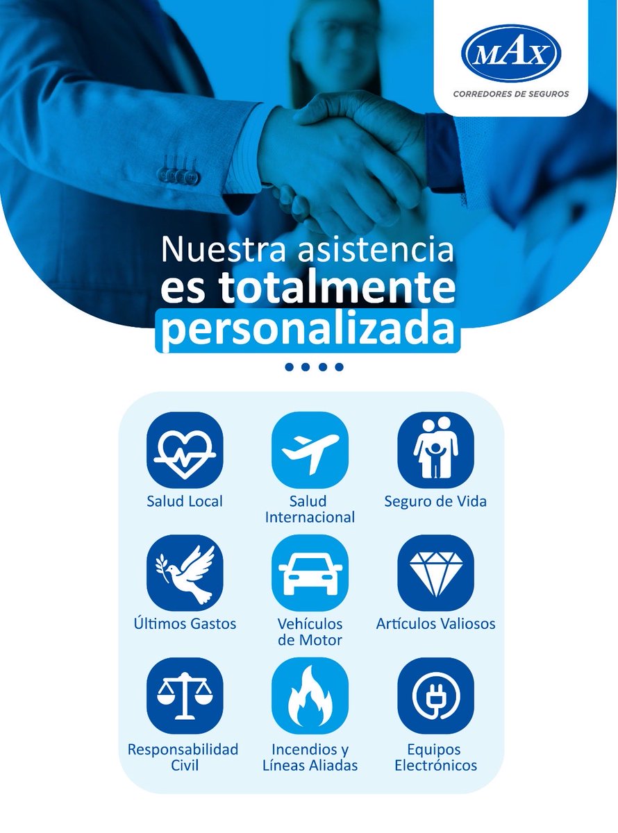 Maxcorredores's tweet photo. Conoce las pólizas individuales que tenemos para ti. https://t.co/pIUgZYffTJ