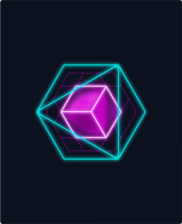 Neon grid