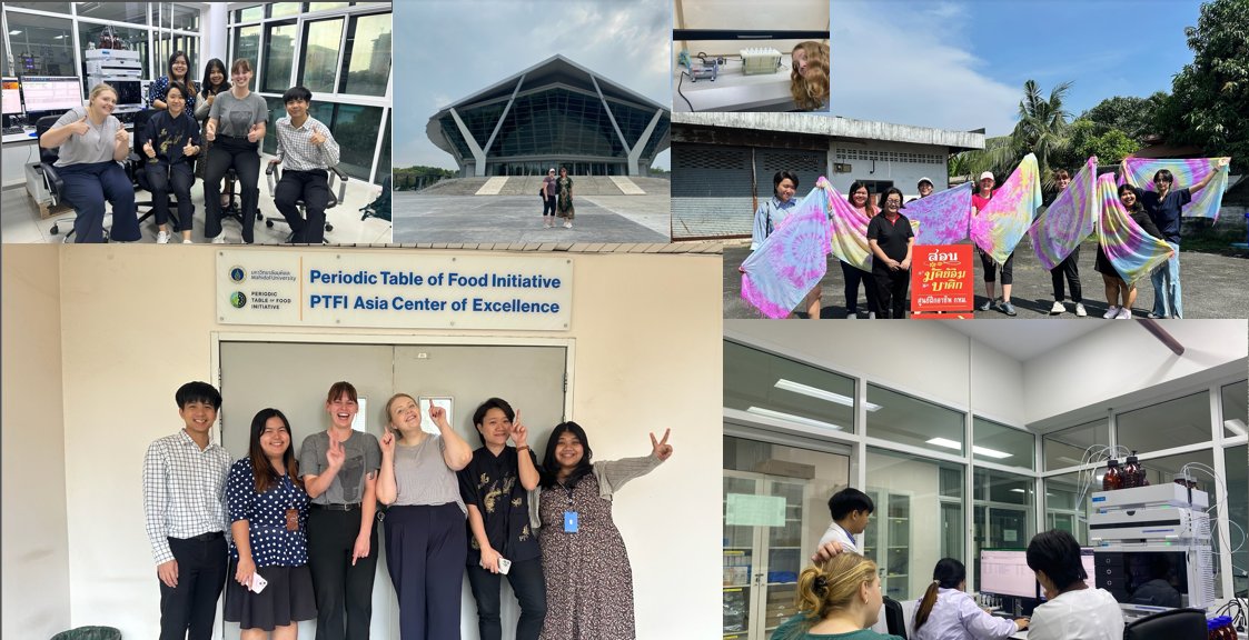 MelOdenkirk's tweet photo. Pinching myself after an incredible two weeks touring first the Netherlands and then Thailand to meet with some amazing labs I am lucky enough to work alongside through the #FoodPeriodicTable Be sure to keep an eye out for this incredible research!! #metabolomics #foodomics https://t.co/k8DRv999gJ