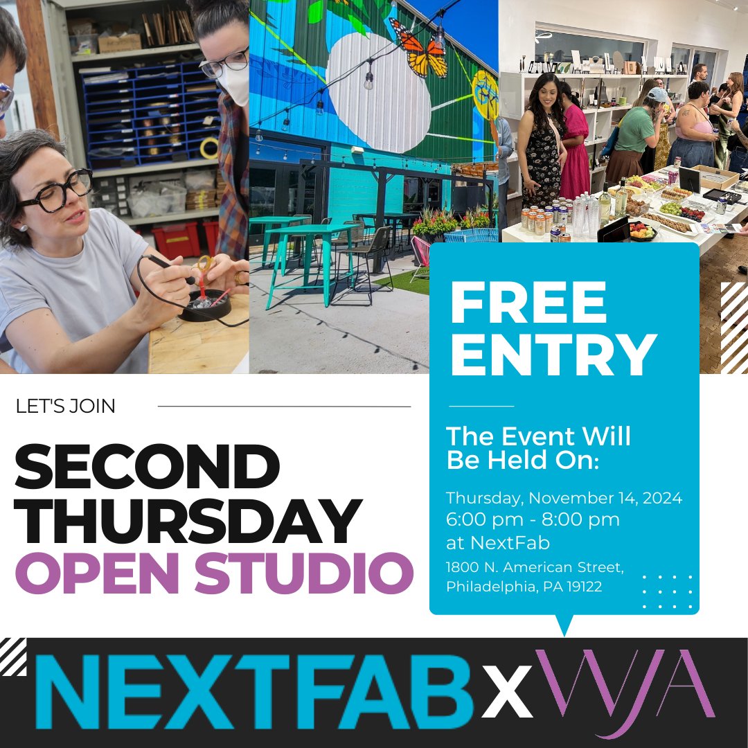NextFab tweet media