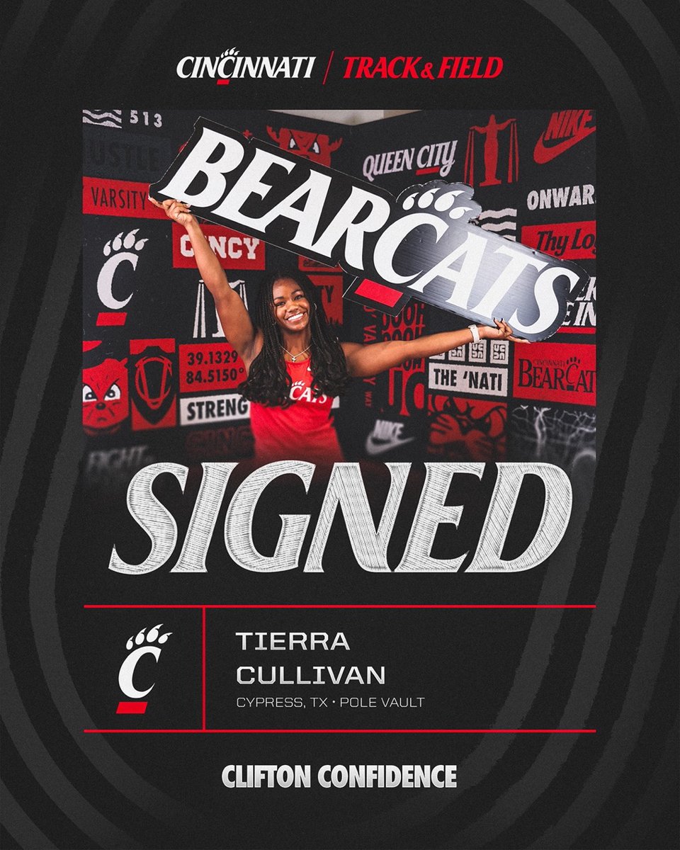Welcome to Cincinnati Tierra!! 🔴⚫ 

#Bearcats