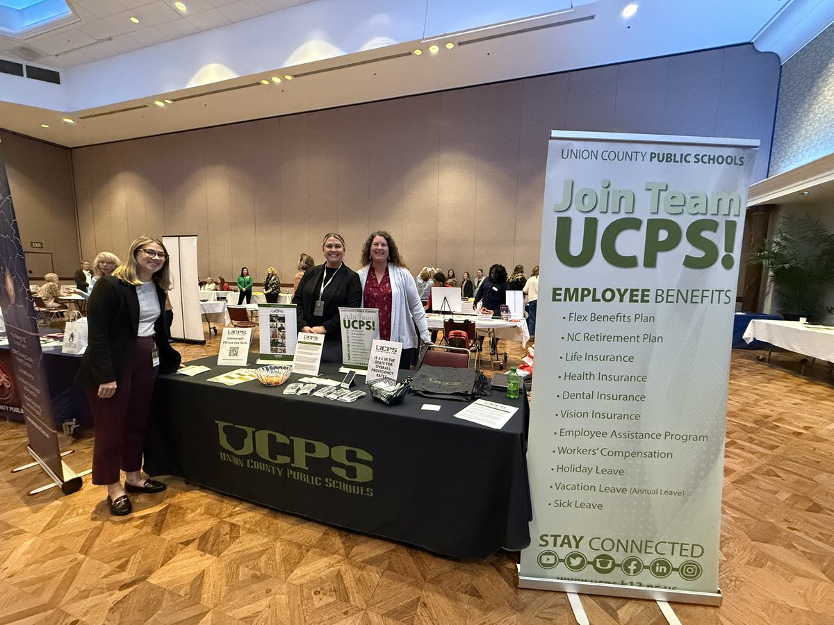 Laura Beachum (@beachumlau30306) on Twitter photo Don’t forget to check us today at the Koury Convention Center! EC Teacher Recruitment at the 73rd Conference of Exceptional Children! <a href="/AGHoulihan/">Andrew G. Houlihan</a> <a href="/UCPSNC/">Union County Public Schools</a> <a href="/UCPSNCCareers/">UCPS Careers</a> <a href="/SusanRodgersS4/">Susan Rodgers</a> Don’t forget to check us today at the Koury Convention Center! EC Teacher Recruitment at the 73rd Conference of Exceptional Children! <a href="/AGHoulihan/">Andrew G. Houlihan</a> <a href="/UCPSNC/">Union County Public Schools</a> <a href="/UCPSNCCareers/">UCPS Careers</a> <a href="/SusanRodgersS4/">Susan Rodgers</a>